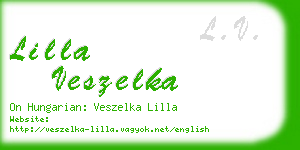 lilla veszelka business card